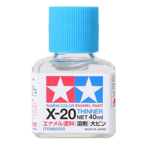 Tamiya X-20 Enamel Thinner 40ml 80030