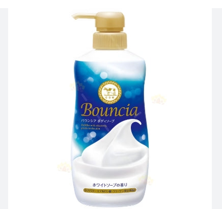 日本COW牛乳石碱 BOUNCIA 牛奶香味沐浴露- (480ml)