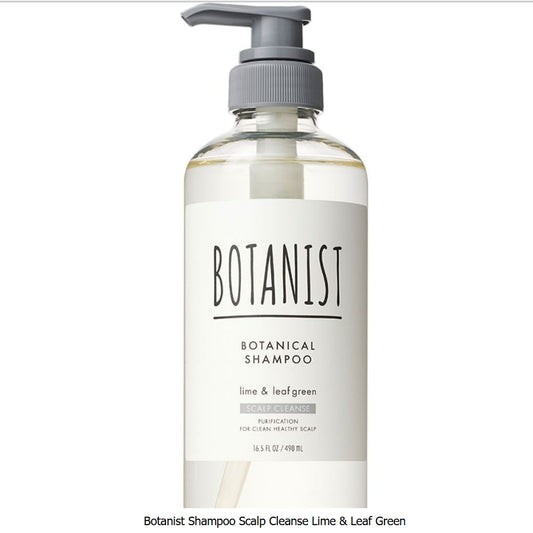 Japanese Botanist Botanist Scalp Lime and Mint Shampoo - 490ml