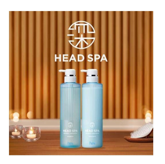 Japan h&amp;s deep experience head spa refreshing cleansing set 