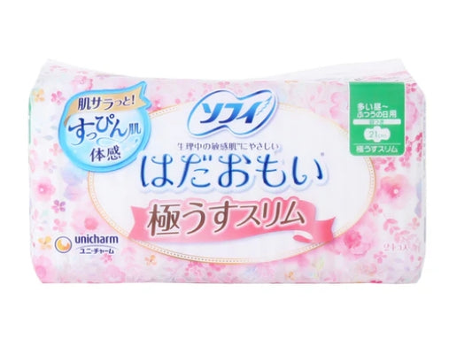 Unicharm Sophie Daytime Winged Sensitive Skin Sanitary Pads 21cm-24pcs