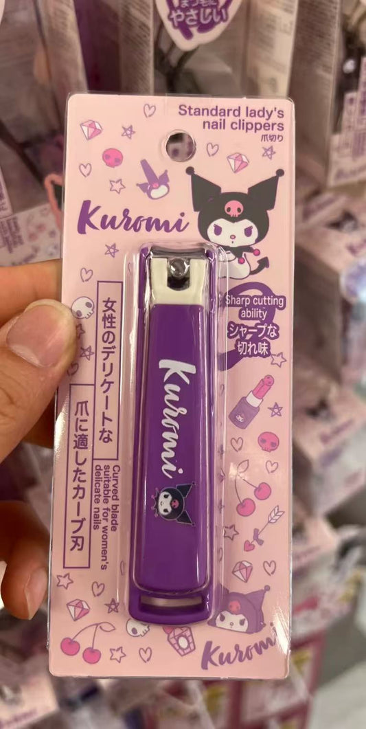 Kuromi nail scissors