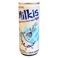Lotte milk carbonated drink 250ml 