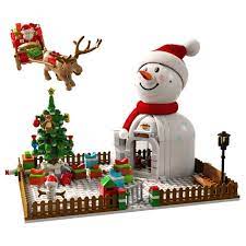 Domestic Senbao building blocks----snowman house