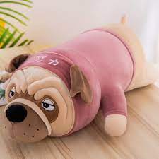 Domestic Shar-Pei dog doll