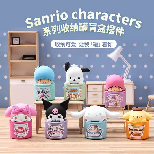 MINISO x Sanrio Characters 系列收纳罐盲盒摆件