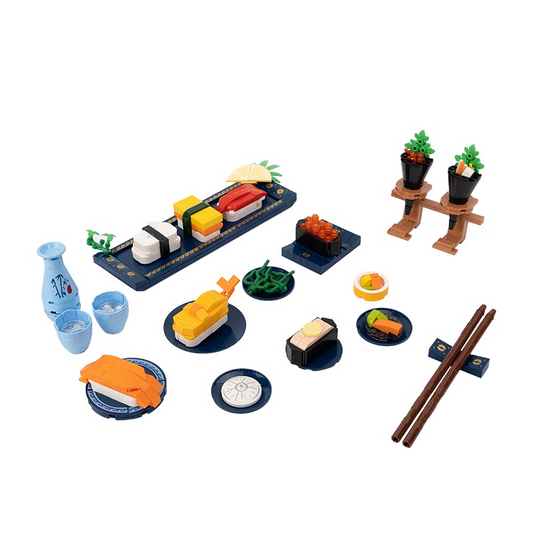 Senbao building blocks - Japanese snack series building blocks - many types to choose from