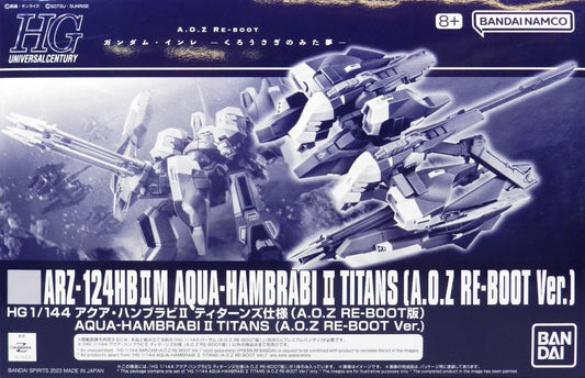 P-Bandai HGUC Aqua-Hambrabi II Titans (A.O.Z Re-boot Ver.) 1/144