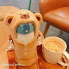 Domestic product super cute and cute plush thermos cup cover-various options