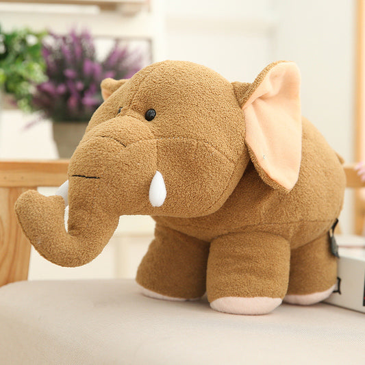 Domestic product cute cartoon elephant hippopotamus doll-multiple options