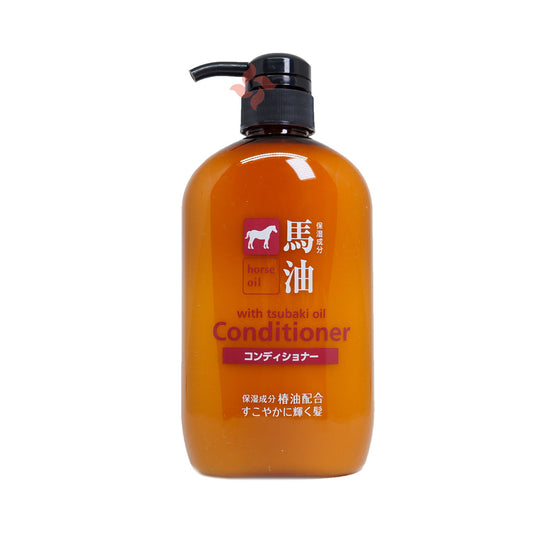 日本熊野油脂KUMANO马油护发素 600ML