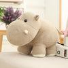 Domestic product cute cartoon elephant hippopotamus doll-multiple options