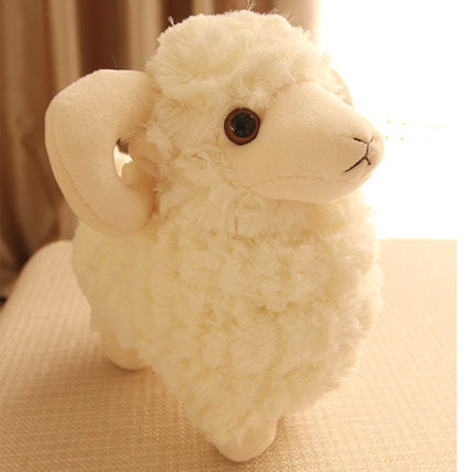 Domestic Plush Sheep Cute Pillow