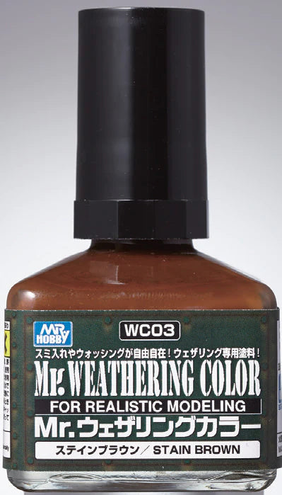 MR.WEATHERING COLOR WC03 - STAIN BROWN