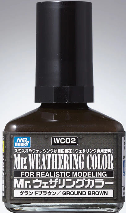 MR. WEATHERING COLOR WC02 - GROUND BROWN