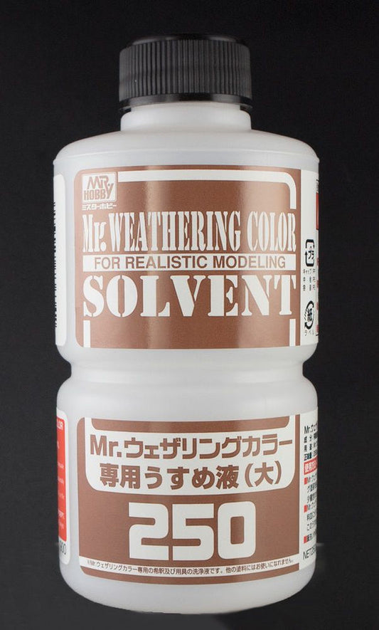 MR. HOBBY WEATHERING COLOR THINNER 250ML (WCT102)