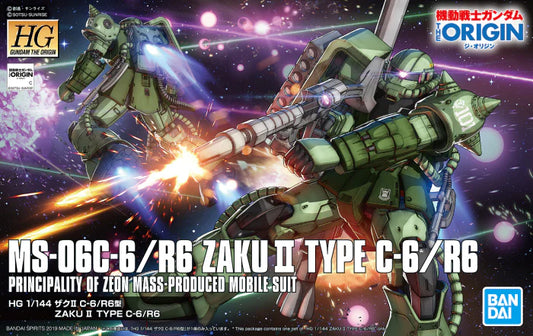 HGOG #025 MS-06C/R6 Zaku II Type 1/144