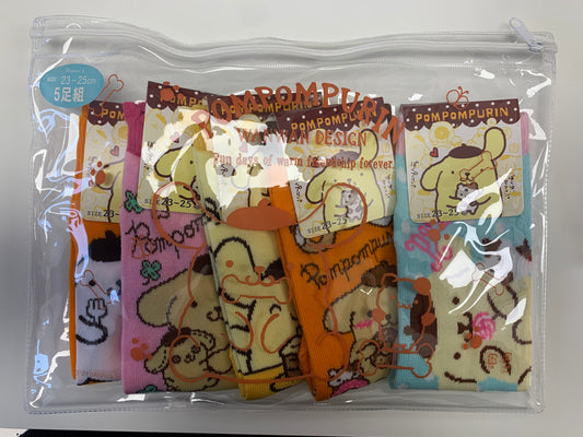 Sanrio Sanrio socks lucky bag (5 pairs)