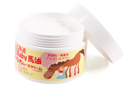 Japan Hokkaido COROKU Children's Horse Oil Moisturizing Cream-200g