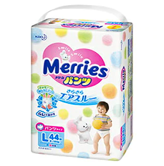 日本KAO花王 MERRIES PANTS尿布-（多款尺寸可选）