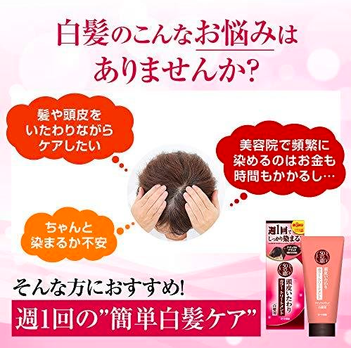 日本ROHTO 50惠黑发护发染发剂