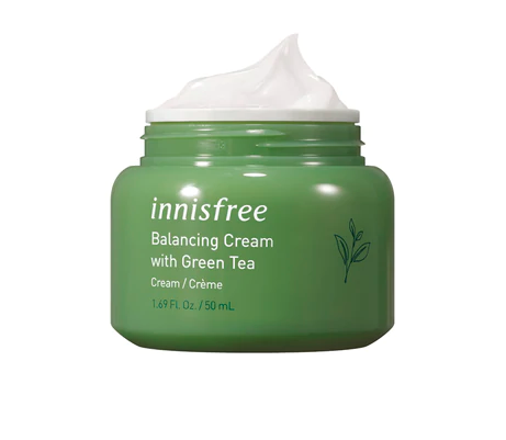 Korea Innisfree Green Tea Mineral Moisturizing Cream 