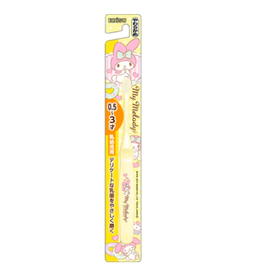 Japan MK MY MELODY Children's Toothbrush (0.5-3 years old) - (color random) 
