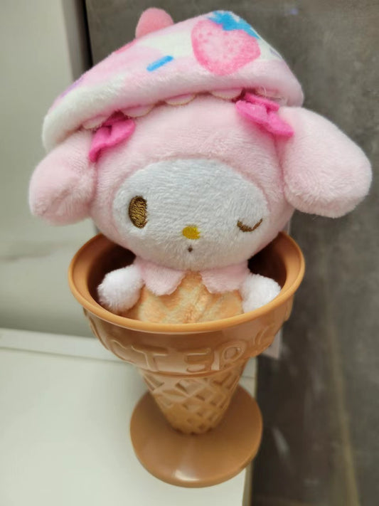 日本Sanrio三丽鸥可爱冰淇凌挂件-两款可选