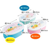 Japan SKATER Corner Bio AG Antibacterial Food Lunch Box-3pcs 