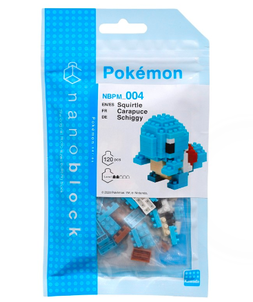 Kawada Nanoblock NBPM_004 Pokemon Squirtle