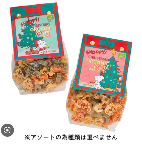 Japanese SNOOPY Christmas Macaroni