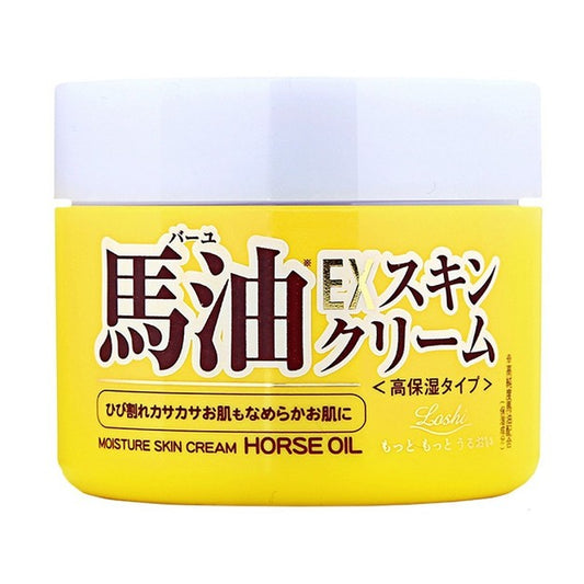 Japan LOSHI Horse Oil Moisturizing Skin Body Lotion 