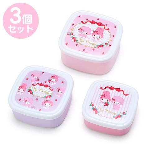 Sanrio Sanrio Microwave Bento Three-Piece Set