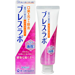 日本第一三共专门治疗牙周炎和口臭牙膏