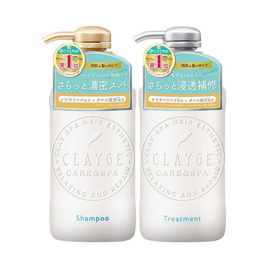 Japan CLAYGE Scalp Care SPA Limited Edition Cleansing Set with Delivery Straightening Clip