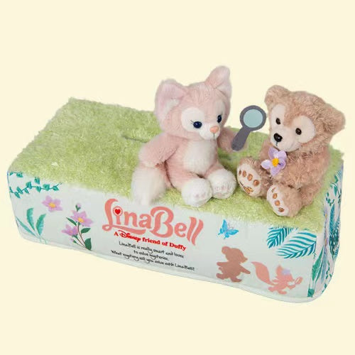 Japan Tokyo Disney Rena Belle x Duffy Bear Tissue Box Set