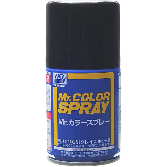 Mr Color Spray - S2 Black (Gloss/Primary)