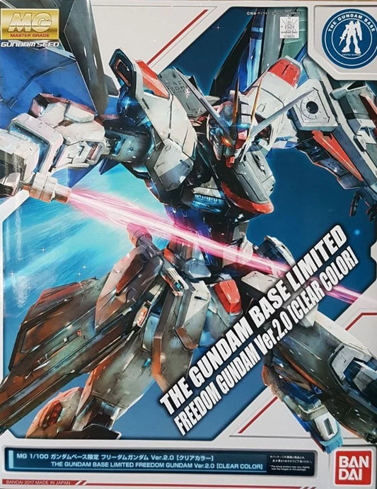 MG The Gundam Base Limited Freedom Gundam 2.0 Clear Color
