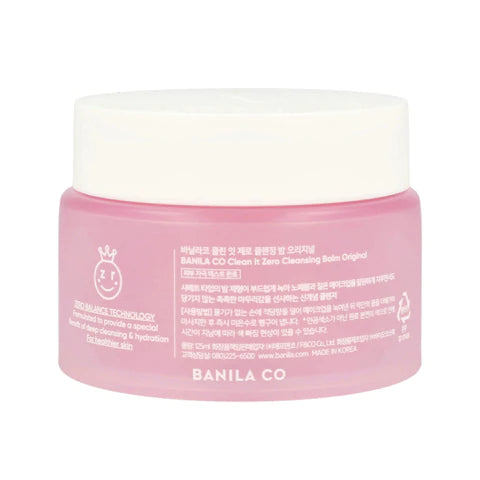 Korean Banila co zero it Gentle Cleansing Balm 