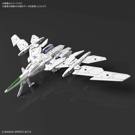 30MM 1/144 EXTENDED ARMAMENT VEHICLE (AIR FIGHTER VER.) (WHITE)