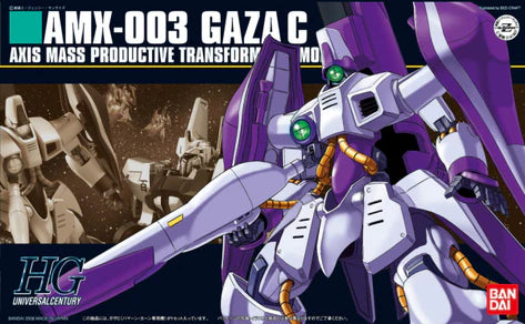 HIGH GRADE (HG) HGUC 1/144 AMX-003 GAZA C HAMAN KARN'S CUSTOM 