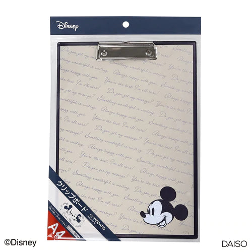 DAISO Daiso Disney Clipboard