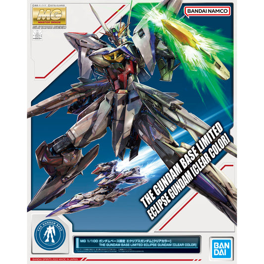 MG 1/100 THE GUNDAM BASE LIMITED ECLIPSE GUNDAM[CLEAR COLOR]