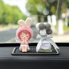 Domestic product cute Annie car aromatherapy decoration-various options