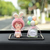 Domestic product cute Annie car aromatherapy decoration-various options