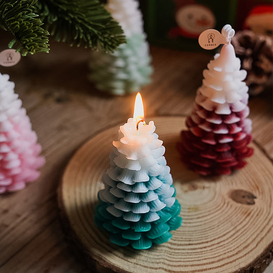 Domestic products, cute and exquisite Christmas shape scented candles - many options