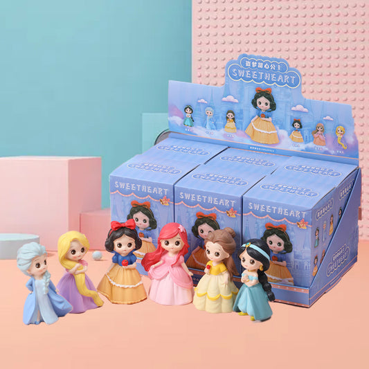 Domestic Sweetheart Princess Series Hand-made Blind Box Decoration-Random Style
