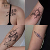 Domestic cool semi-permanent simulation waterproof tattoo stickers on the back of the hand