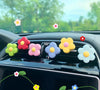 Domestic products super cute small flower car aromatherapy pendant-multi-span optional