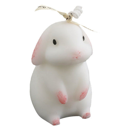 Domestic super cute bunny smokeless scented candle